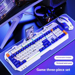 Teclado Mecánico Gaming con Teclas Silenciosas para Escritorio