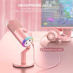 Micrófono Condensador USB para PC y Celular