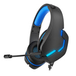 Auriculares Gaming J10 3.5mm con Micrófono y Luces LED